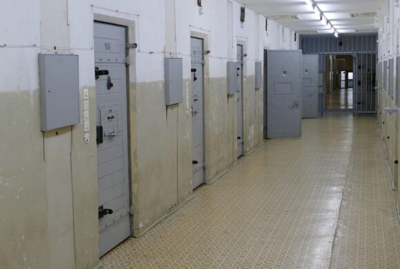 Prison corridor